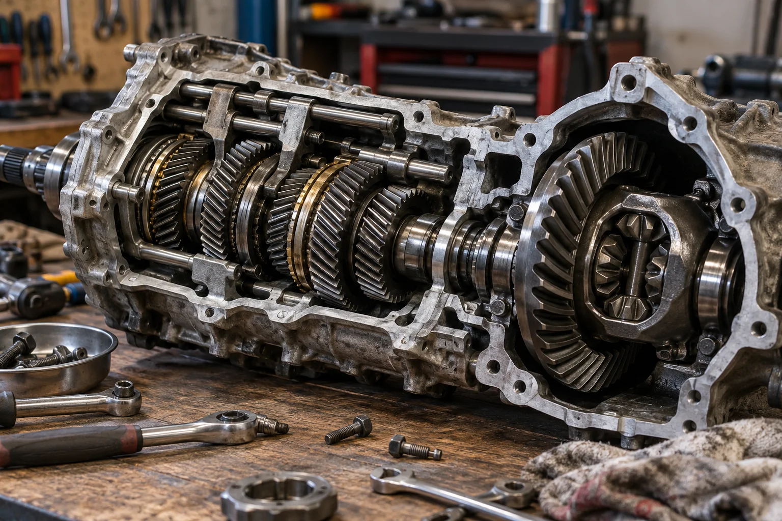 How do gearboxes and differentials work? · Vrulum